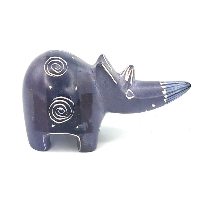 Miniature Soapstone Rhino