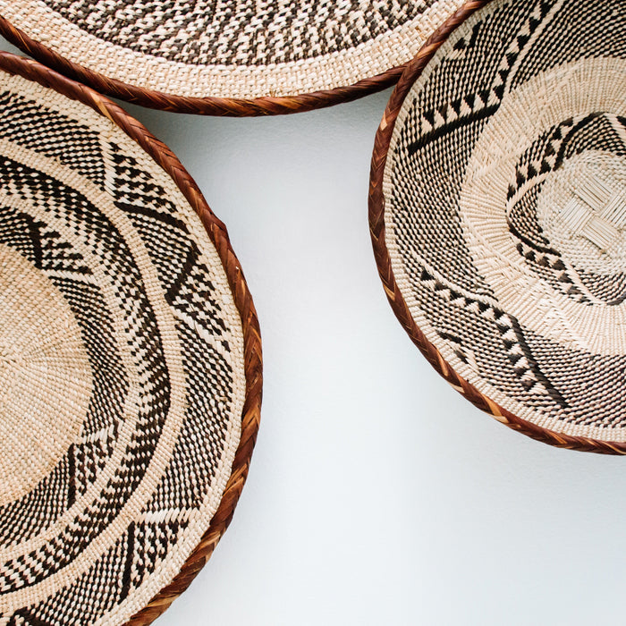 The Timeless Beauty of Handmade Tonga Wall Baskets from Zimbabwe