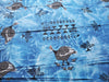 Handmade African Tablecloth – Tie-Dye Blue Guinea Fowl Design | Fair Trade Zimbabwe