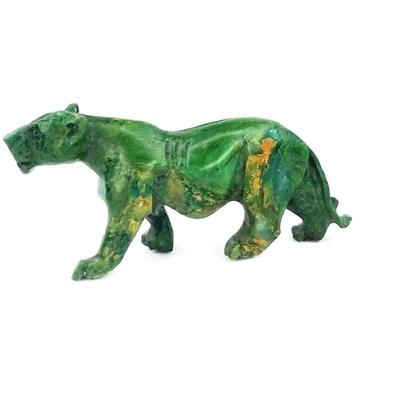 Hand Carved Stone African Lion