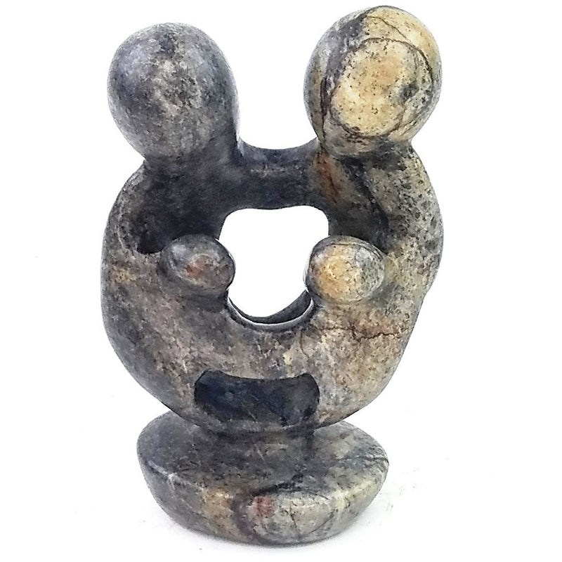 Ukama Family Of 4 Hand Carved In Zimbabwe
