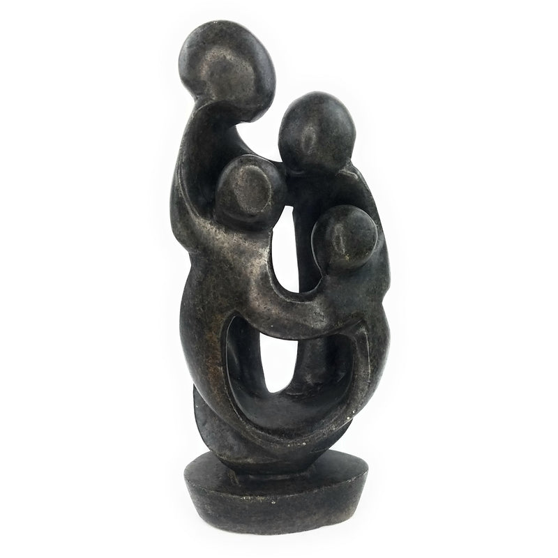 Ukama Family Of 4 Hand Carved In Zimbabwe