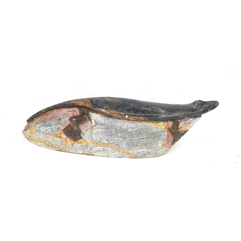 African Chameleon Statue | Stone Lizard | Hand Carved In Zimbabwe