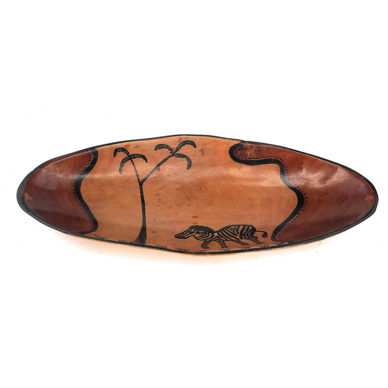 Olivewood Bowl Hand Carved In Zimbabwe