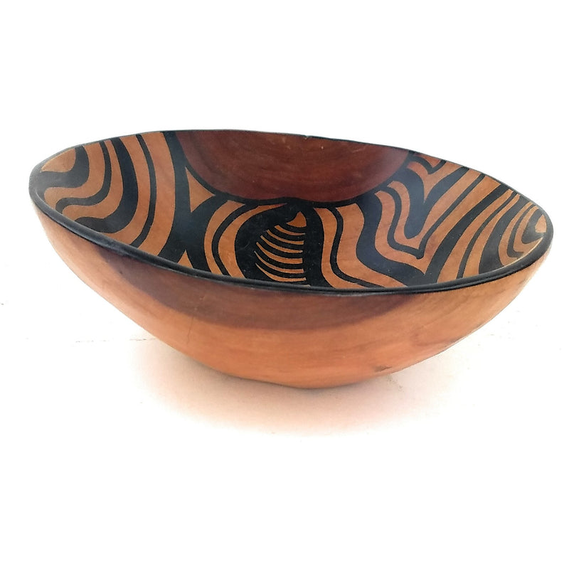 Olivewood Bowl Hand Carved In Zimbabwe