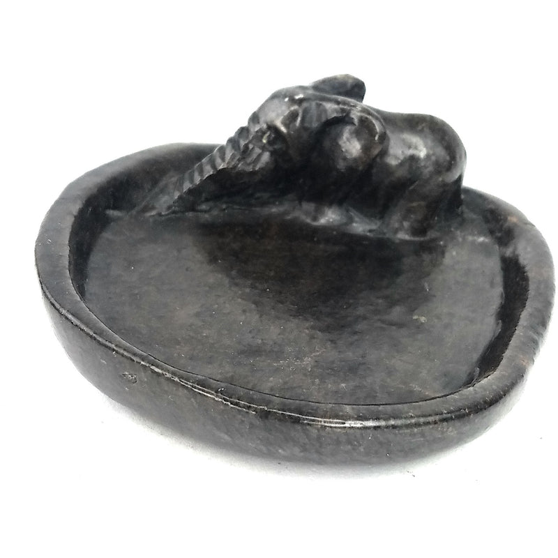 Elephant Soap Dish/Ashtray Handmade In Zimbabwe