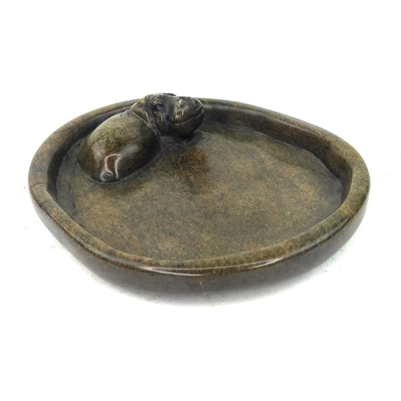 Hippopotamus Soap Dish/Ashtray Handmade In Zimbabwe
