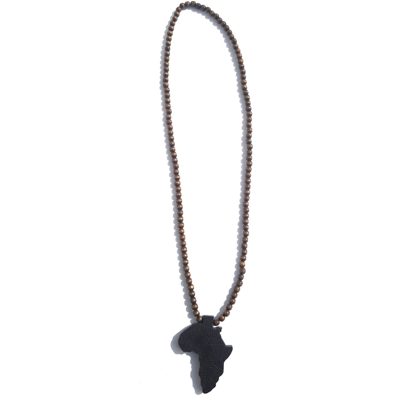 Africa Map Pendant