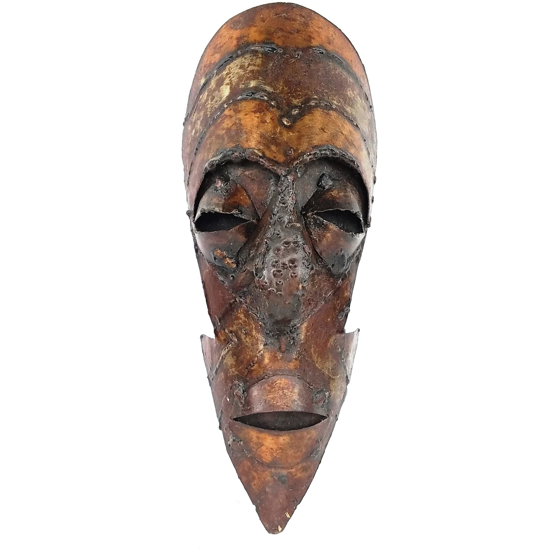 Recycled Metal African Masks | African Tribal Masks | A Taste Of Africa ...