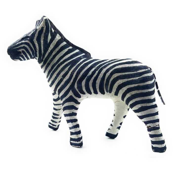 Zebra Sculpture Handmade In Zimbabwe