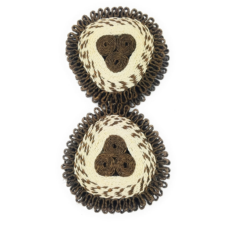 Wicker Coasters   - 6 Piece Set