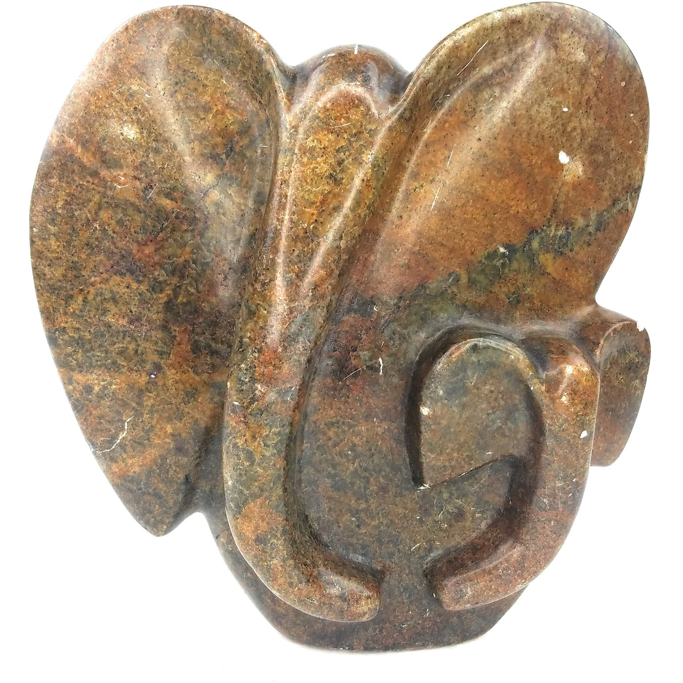 Shona Stone Animal Parents & Children Sculpture