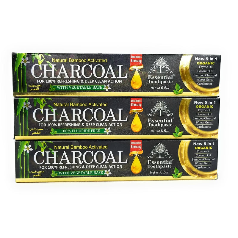 Natural Bamboo Activated Charcoal Toothpaste