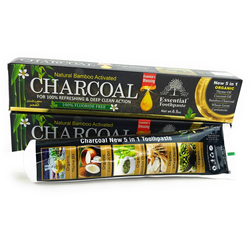 Natural Bamboo Activated Charcoal Toothpaste