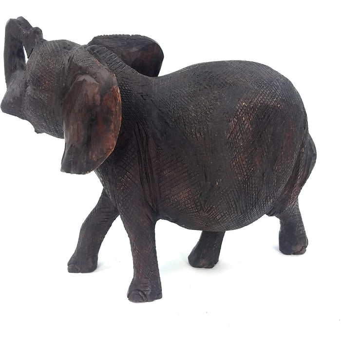 Elephant Wood Carving | Ironwood Statue | Hand Carved In Zimbabwe