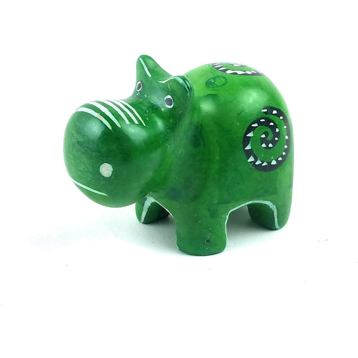 Miniature Soapstone Hippo