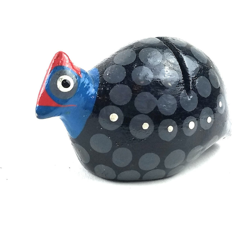 Guinea Fowl Card Holder Handmade In Zimbabwe