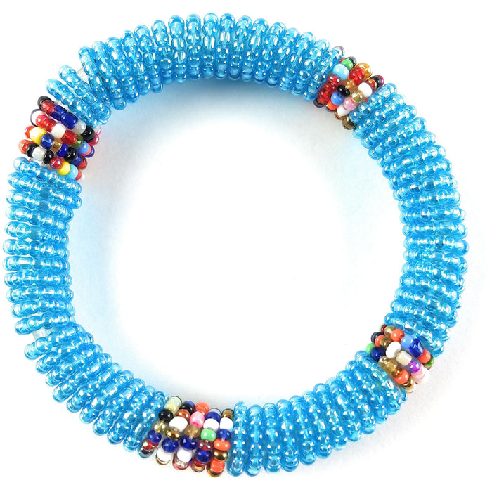 Massai Bead Bracelet - Turquoise