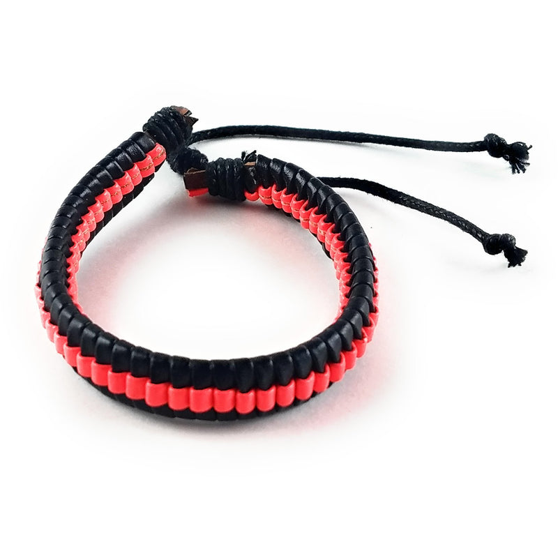 Woven Leather Bracelet