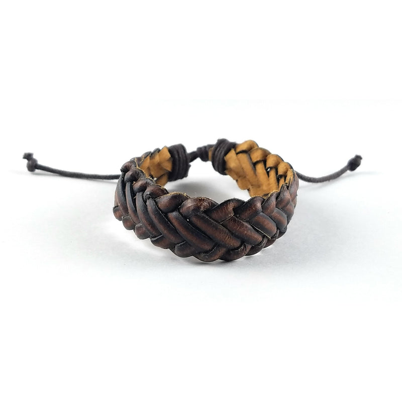 Woven Leather Bracelet