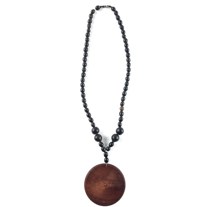 Wooden Seed Pendant