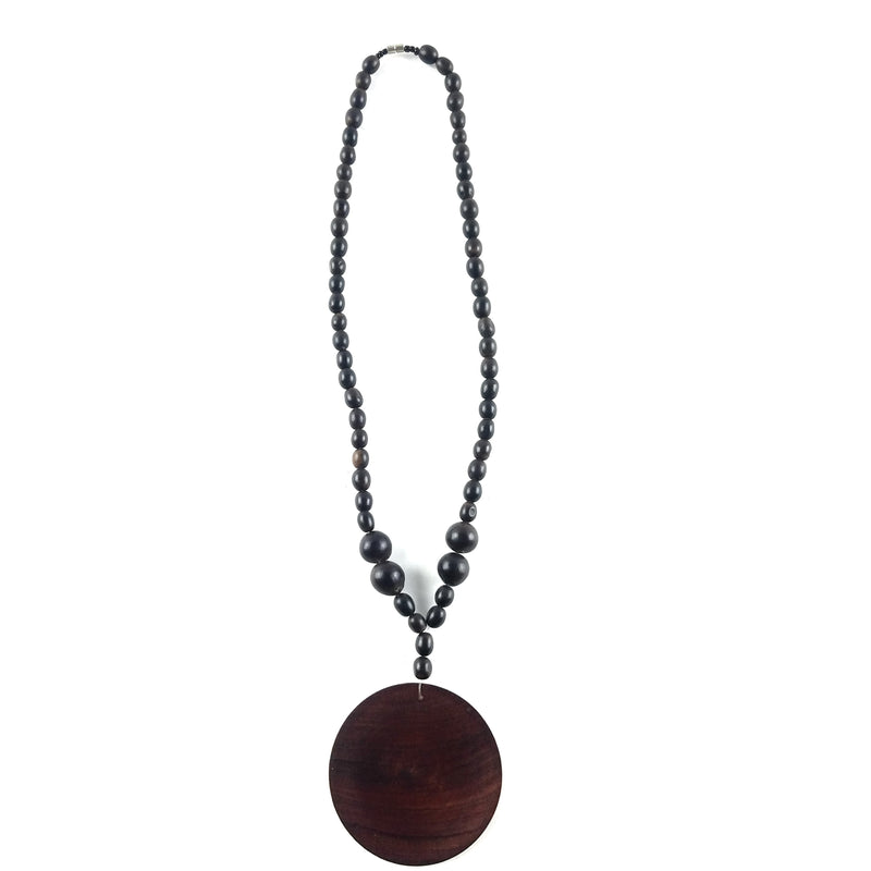 Wooden Seed Pendant