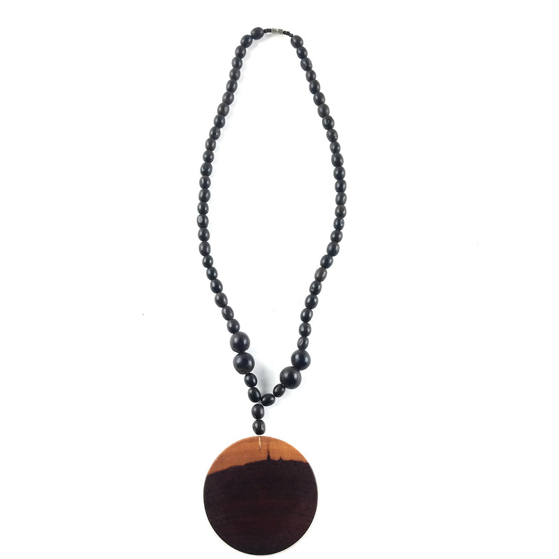 Wooden Seed Pendant