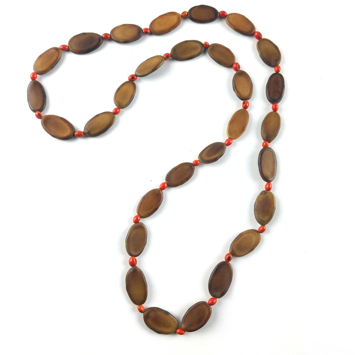 Lucky Bead Seed Necklace
