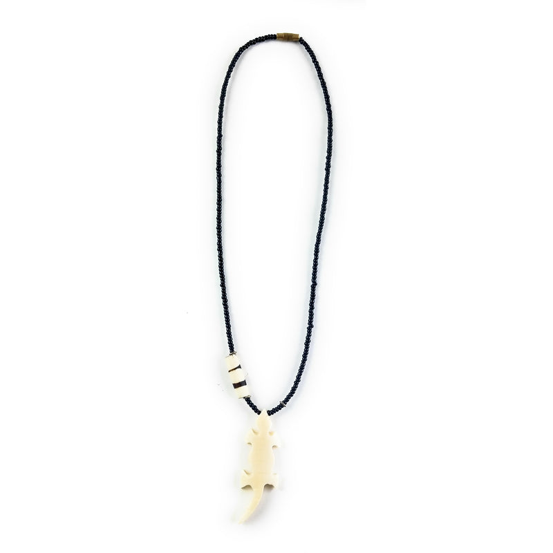 Afrocentric Bone and Bead Choker