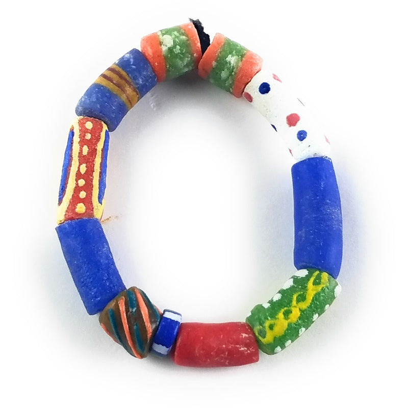 Ghana Trade Bead Bracelet