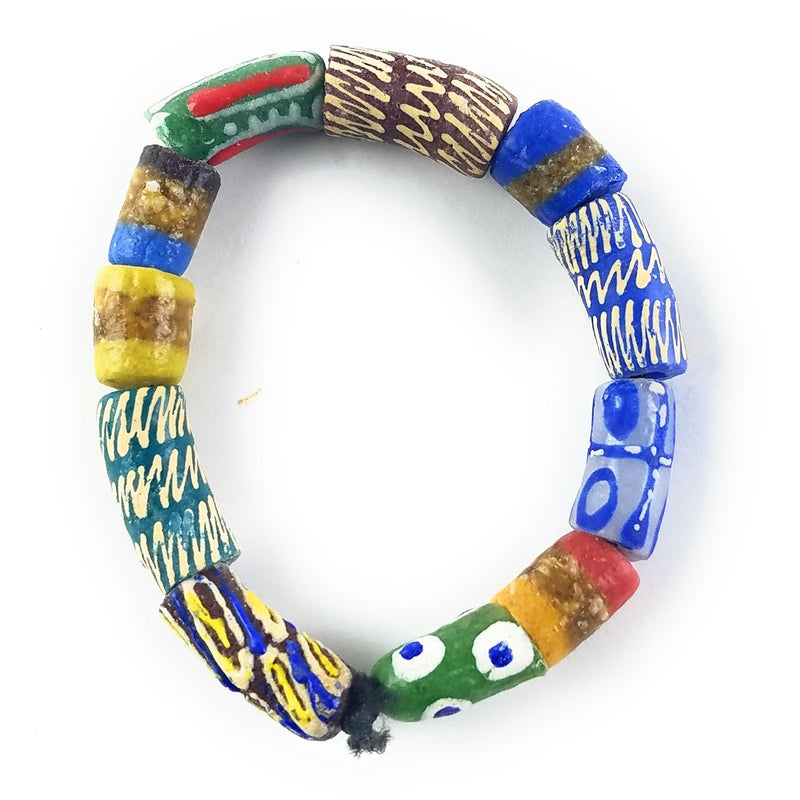 Ghana Trade Bead Bracelet