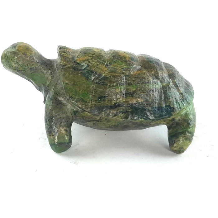 Stone Turtle (African Tortoise) Hand Carved In Zimbabwe