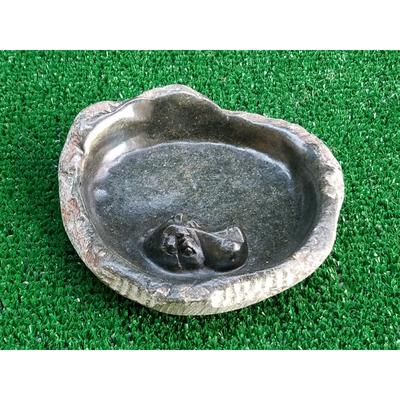Hippopotamus Soap Dish/Ashtray Handmade In Zimbabwe