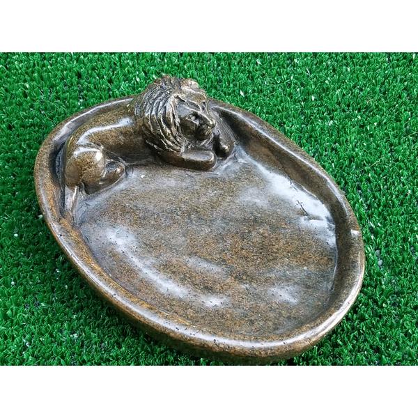 Lion Soap Dish/Ashtray Handmade In Zimbabwe