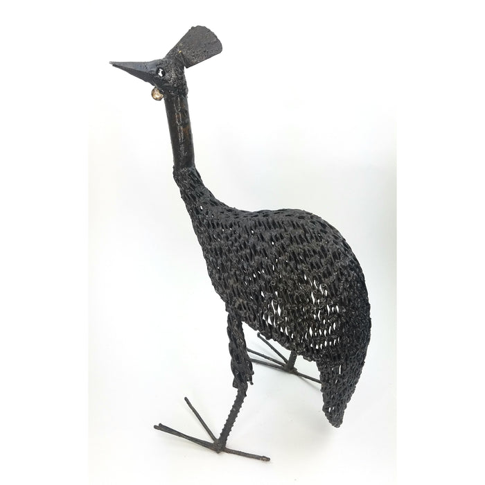 Recycled Metal Bird Handmade In Zimbabwe