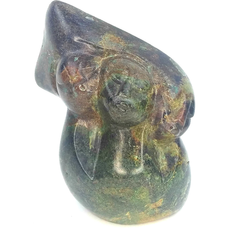 Ukama Family Of 3 Hand Carved In Zimbabwe