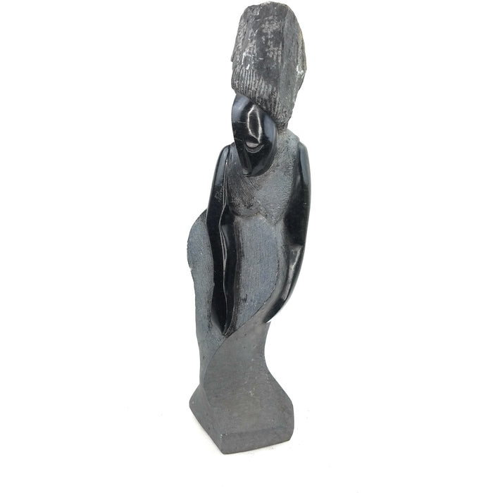 Lovely Lady Hand Carved In Zimbabwe
