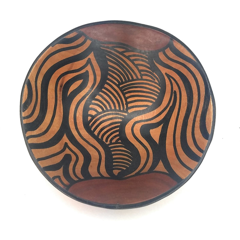 Olivewood Bowl Hand Carved In Zimbabwe