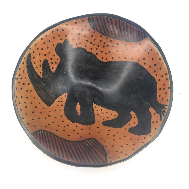 Olivewood Bowl Hand Carved In Zimbabwe