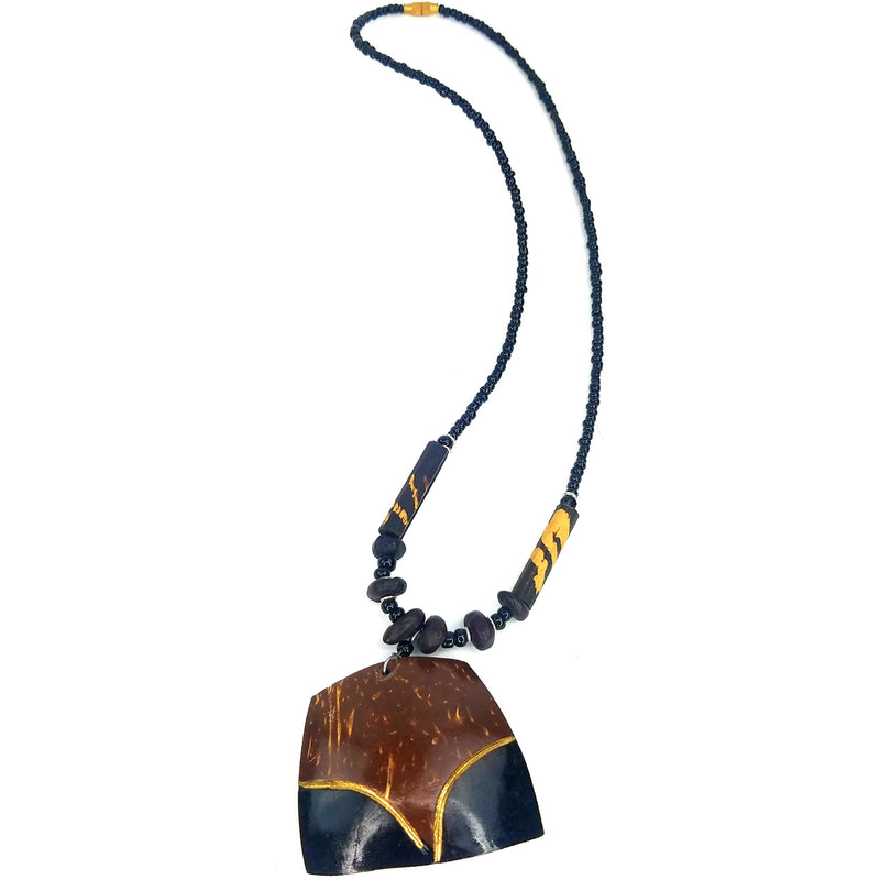 Coconut Shell Pendant