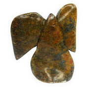 Abstract Elephant Sculpture – Hand Carved Shona Serpentine from Zimbabwe