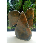 Abstract Elephant Sculpture – Shona Serpentine Stone Art