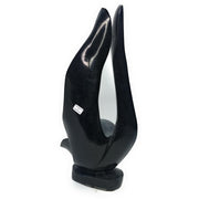 Abstract Flower Sculpture | African Stone Art