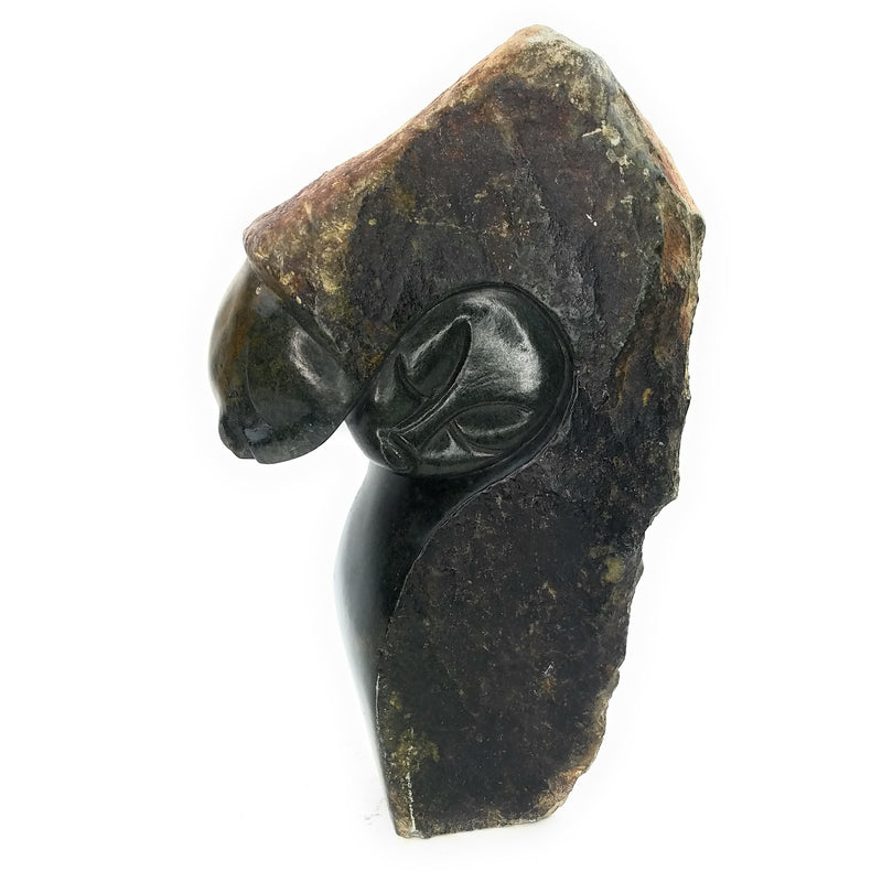 Abstract Stone Couple Sculpture | Carved in Zimbabwe