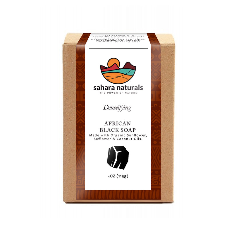 African Black Soap Bar