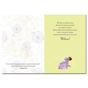 Peaceful imagery complementing the message "Let Go, Let God.