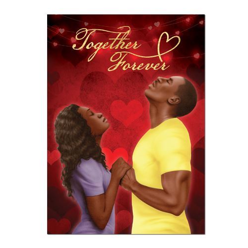 African American Love Card
