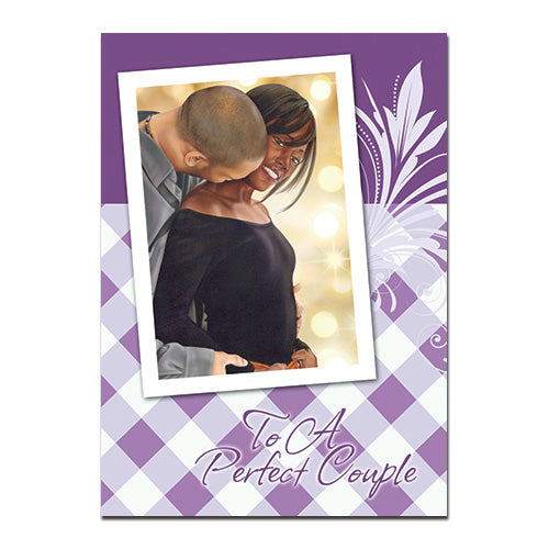 African American Wedding Card