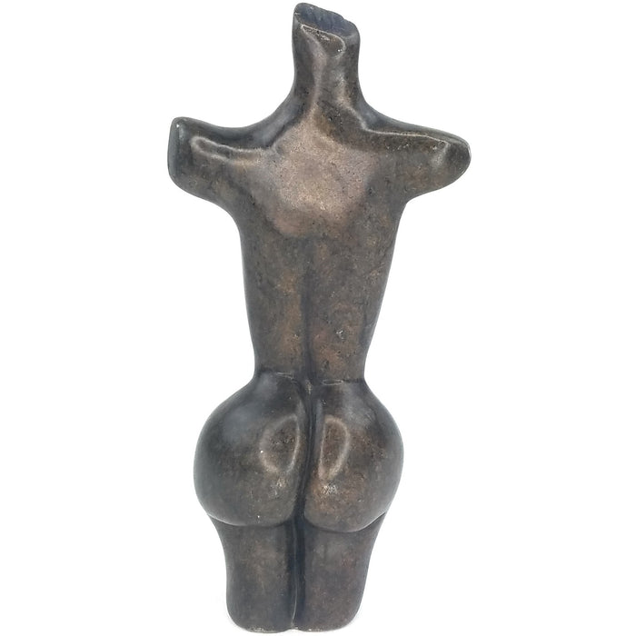 African Female Torso Sculpture – Standing Stone Figure