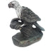 African Fish Eagle Serpentine Sculpture | Hand-Carved Zimbabwe
